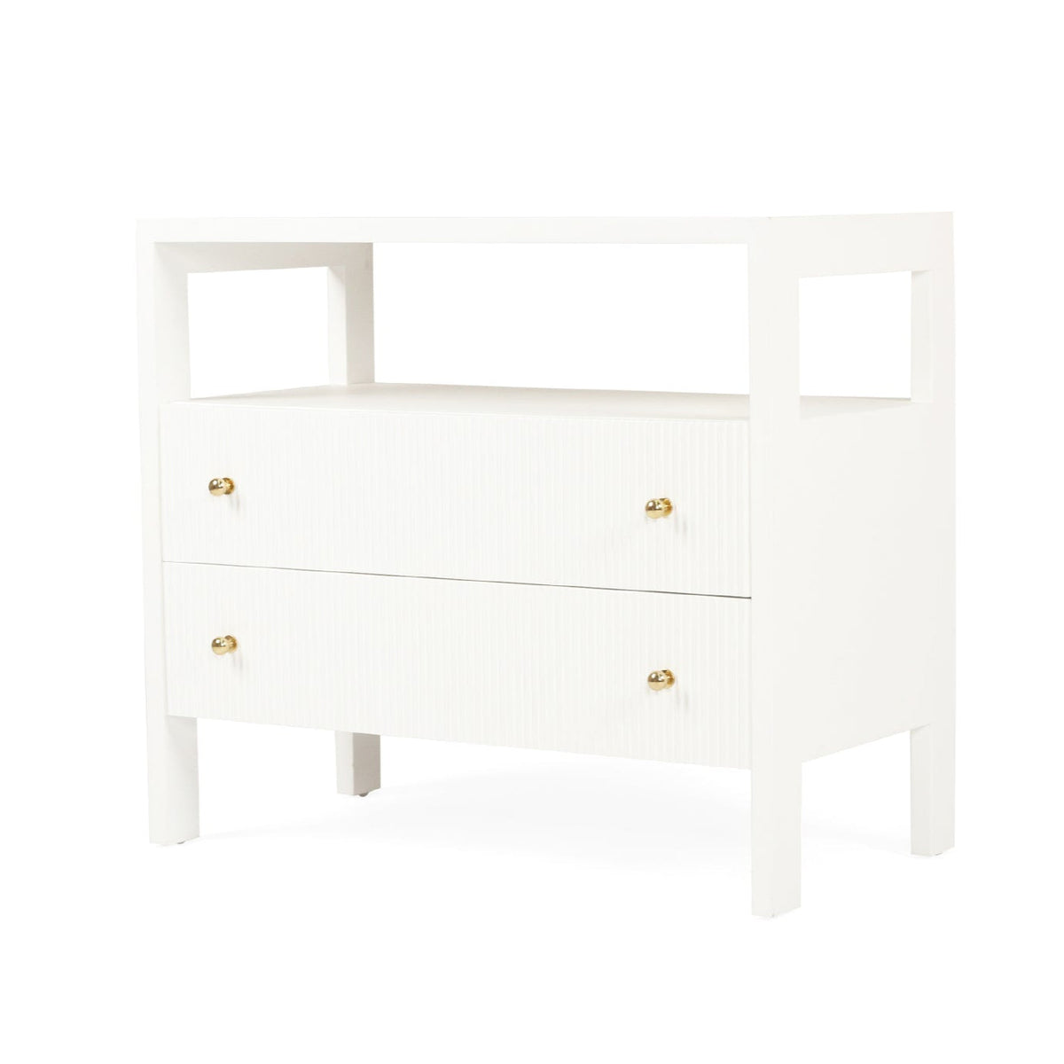 Aurelia Mahogany Nightstand - Whitley - 0.8m