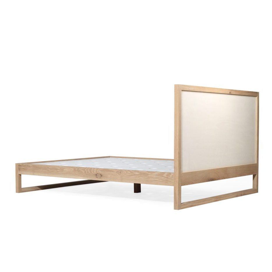 Clover American Oak Bed - Queen - 1.65m