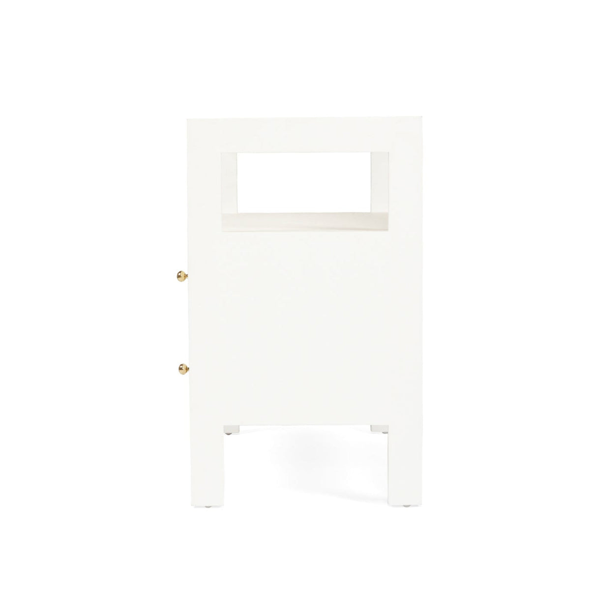 Aurelia Mahogany Nightstand - Whitley - 0.8m