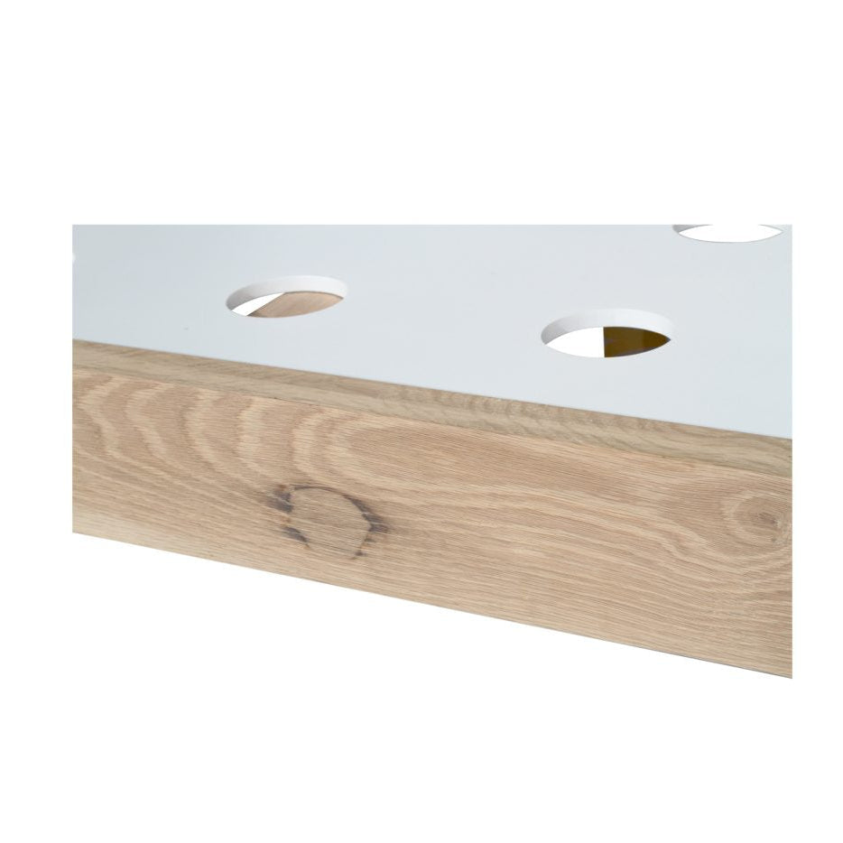 Clover American Oak Bed - Queen - 1.65m