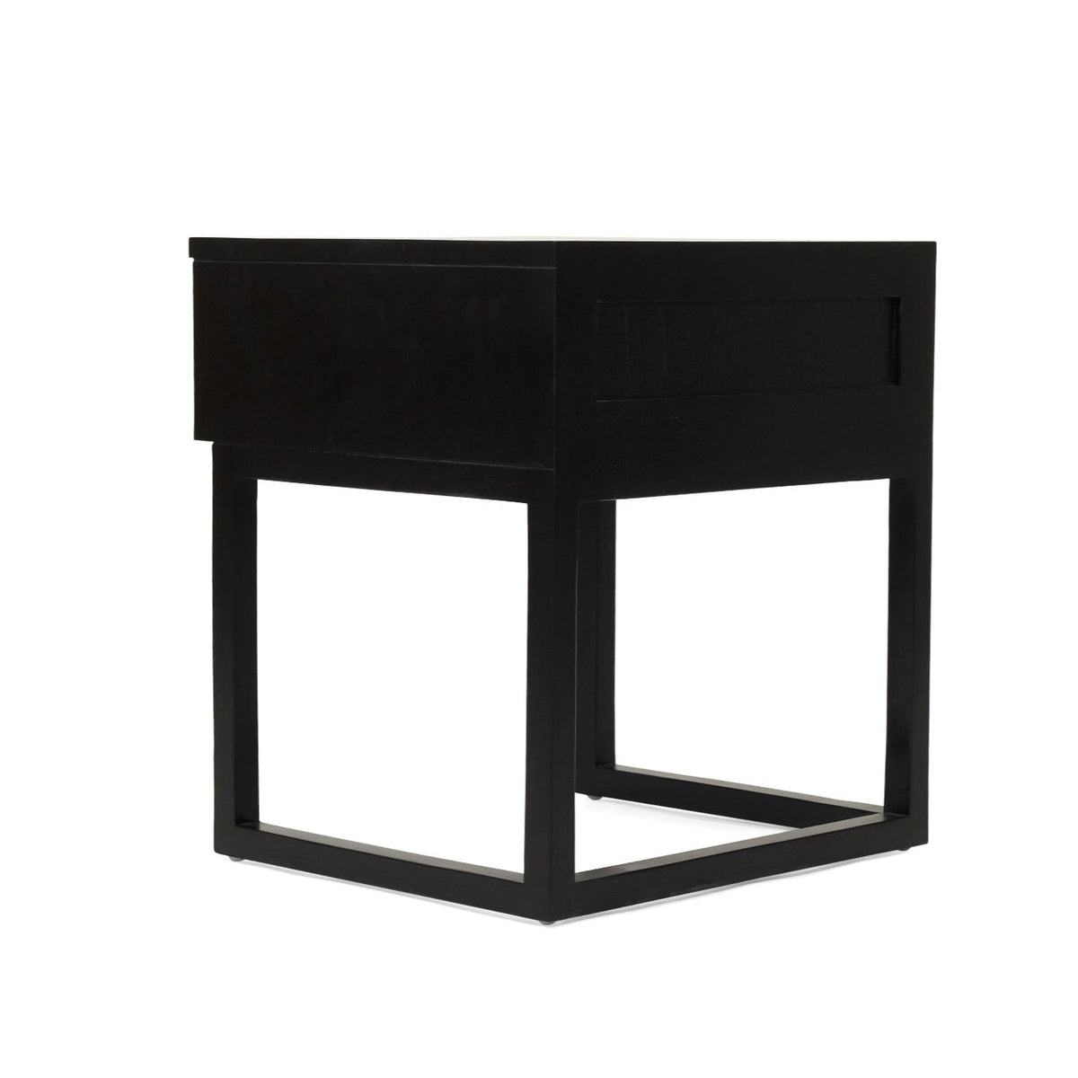 Flynn Grade Acacia Wood Bedside Table - 0.55m