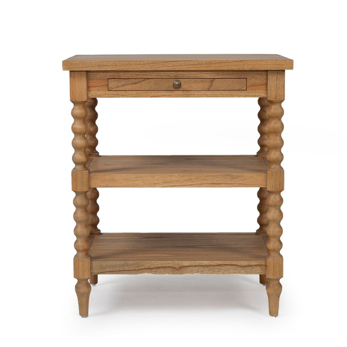 Strathmore Bobbin Cedar Bedside Table - 0.66m